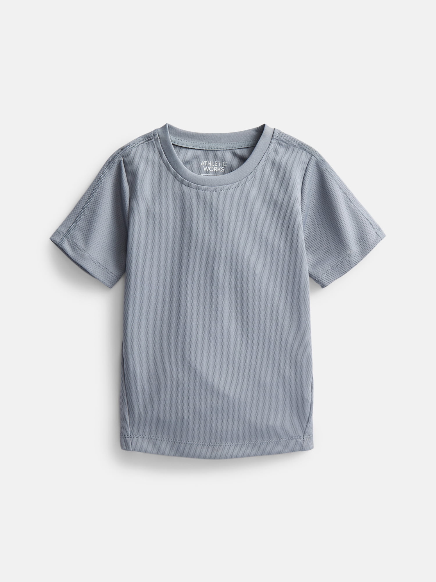 Athletic Works Boys Active Mesh Tee, Sizes 4-18 & Husky