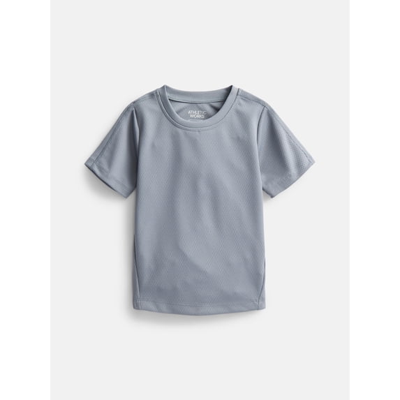 Athletic Works Boys Active Mesh Tee, Sizes 4-18 & Husky
