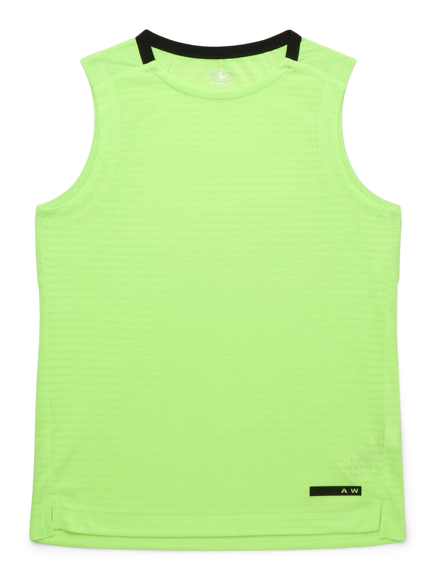 Athletic Works Boys Active Muscle Tank Top, Sizes 4-18 & Husky