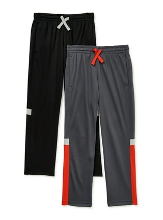 Wonder Nation Boys School Uniform Flat Front Pants, 2-Pack, Sizes 4-18 &  Husky