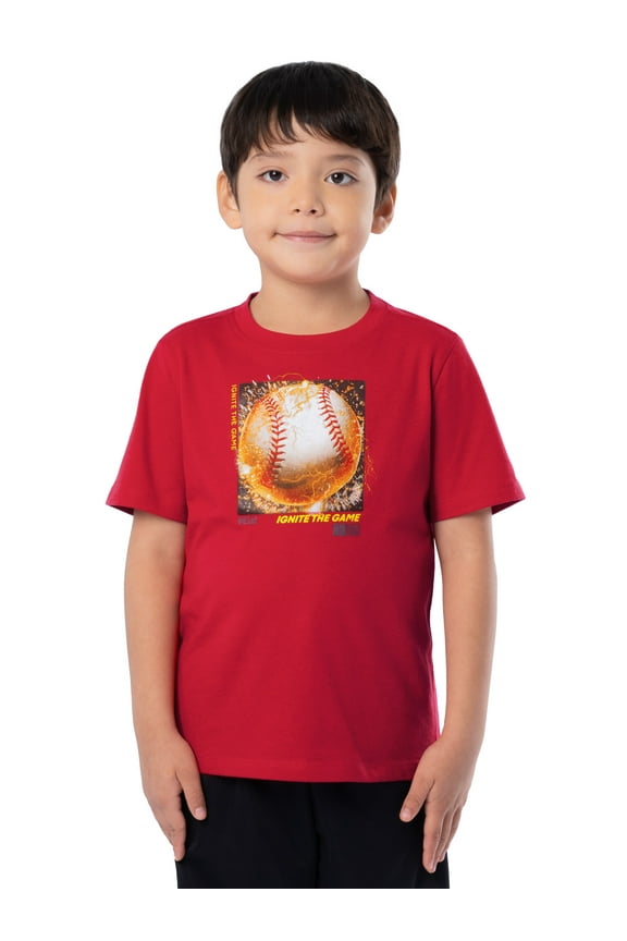 Boys Active Short Sleeve Graphic T-Shirt, Sizes 4-18 & Husky