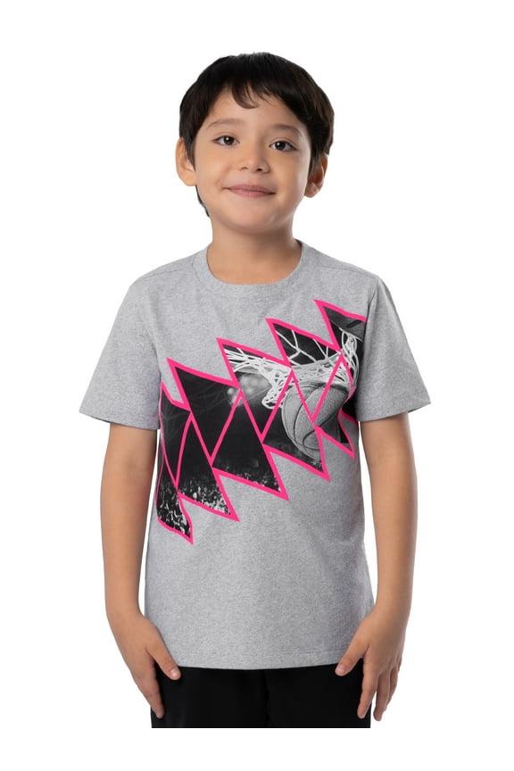 Boys Active Short Sleeve Graphic T-Shirt, Sizes 4-18 & Husky