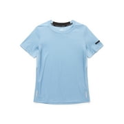 Athletic Works Boys Active Textured Tee with Short Sleeves, Sizes 4-16 Husky