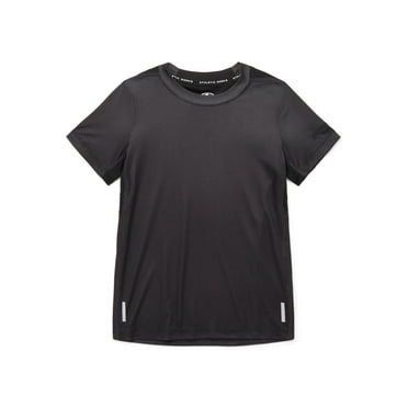 Athletic Works Boys Active Textured Tee with Short Sleeves, Sizes 4-16 Husky