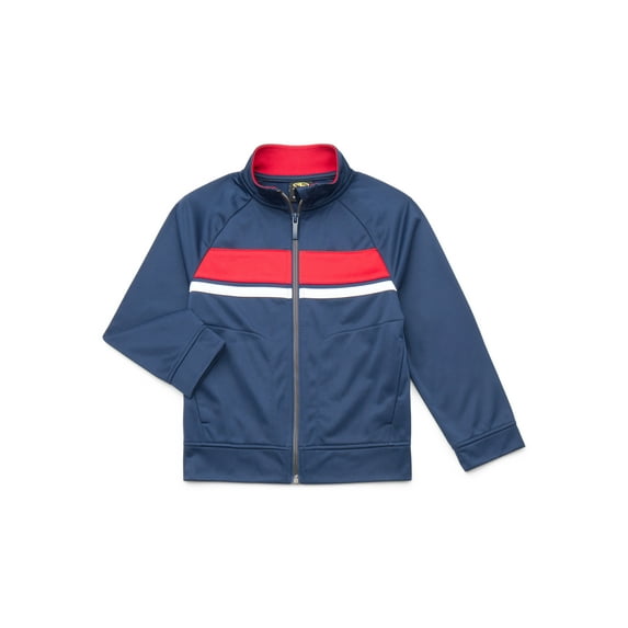 Athletic Works Boys Active Track Jacket, Sizes 4-18 & Husky