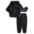 thumbnail image 1 of Athletic Works Boys Active Track Jacket and Jogger Pants Set, 2-Piece, Sizes 4-18 & Husky, 1 of 3