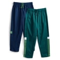 thumbnail image 1 of Athletic Works Boys Active Training Pants, 2-Pack, Sizes 4-18 & Husky, 1 of 3