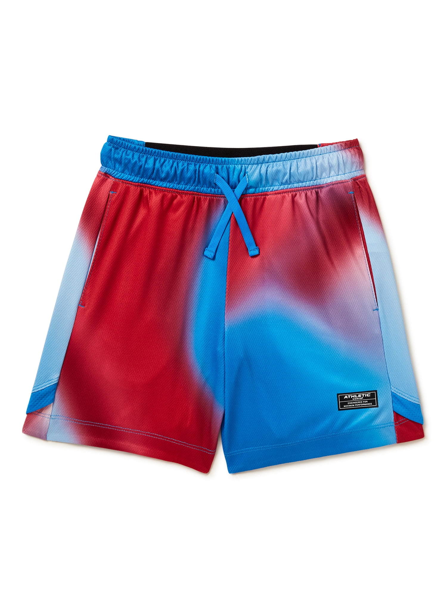 Athletic Works Boys Aura Printed Shorts, Sizes 4-18 - Walmart.com
