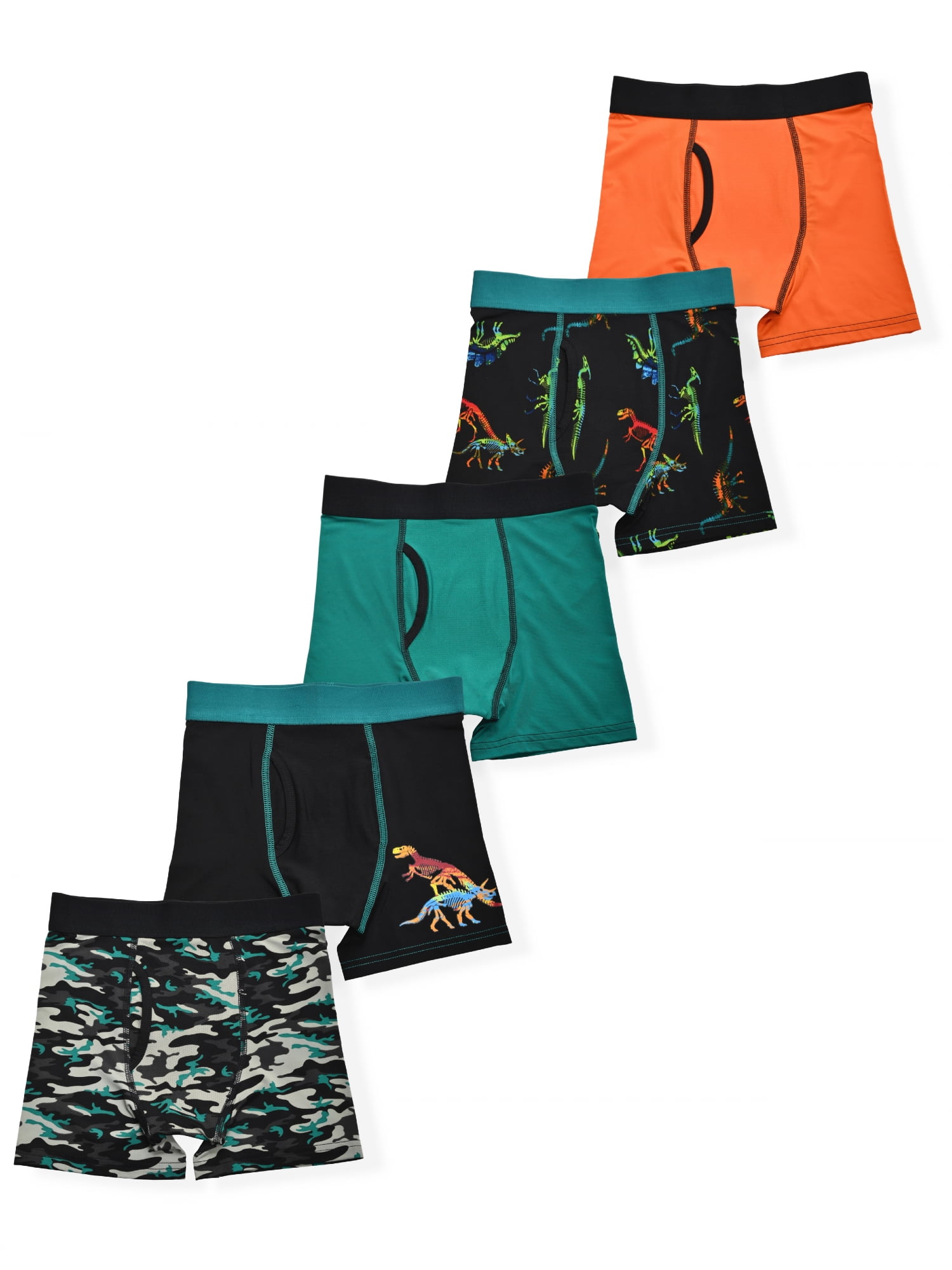 Athletic Works Boys Boxer Brief, 5Pack, Sizes SXXL & Husky