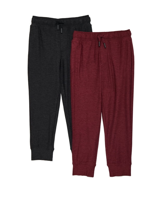 Boys ButterCore Joggers, 2-Pack, Sizes 4-18
