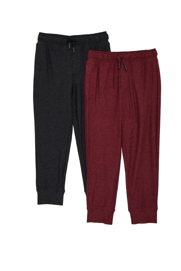 Boys ButterCore Joggers, 2-Pack, Sizes 4-18