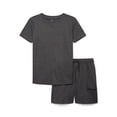thumbnail image 1 of Athletic Works Boys ButterCore Tee and Shorts Set, 2-Piece, Sizes 4-18, 1 of 3