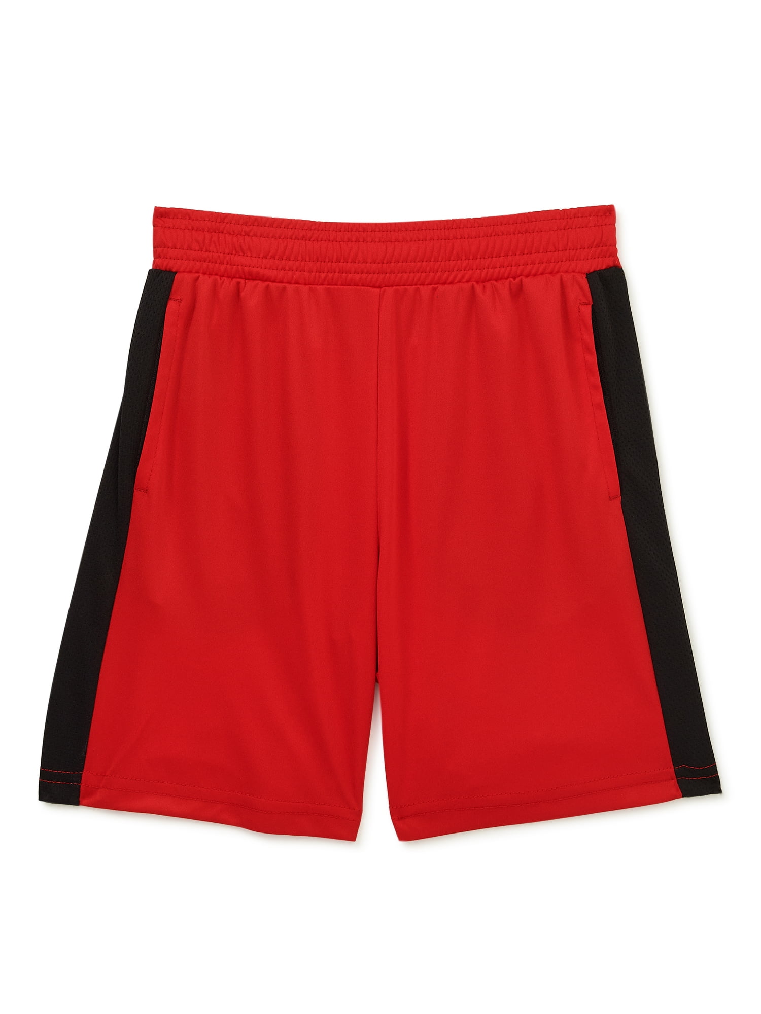 Athletic Works Boys Soccer Shorts, 3-Pack, Sizes 4-18 & Husky 