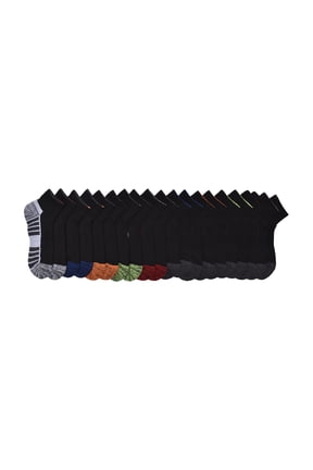 Boys Cushioned Ankle Socks, 10-Pack S (4-8.5) - L (3-9)
