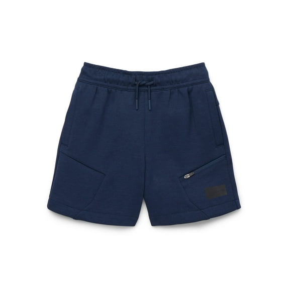 Athletic Works Boys Double Knit Performance Shorts, Sizes 4-18 & Husky