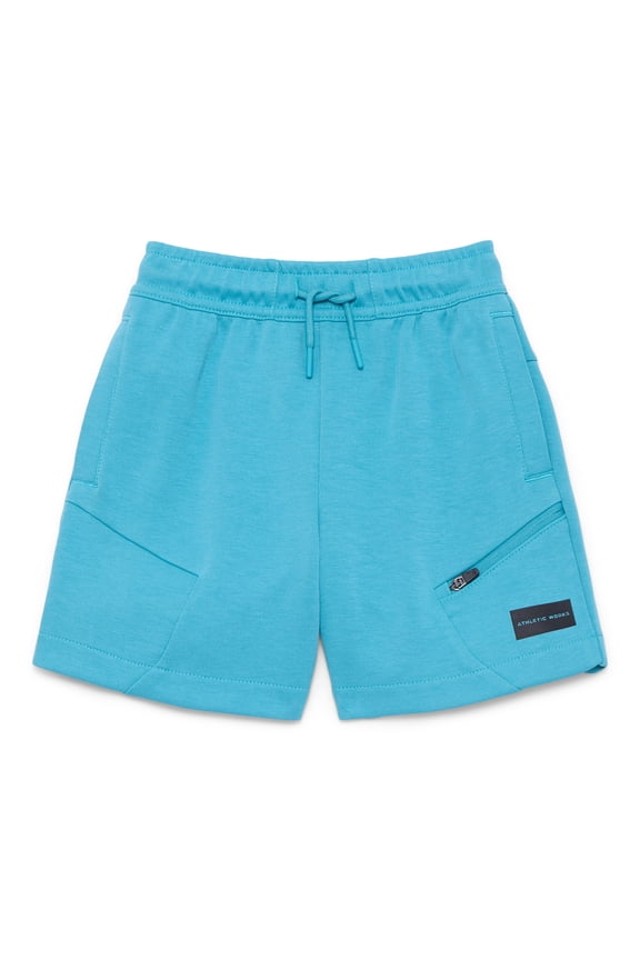 Boys Double Knit Performance Shorts, Sizes 4-18