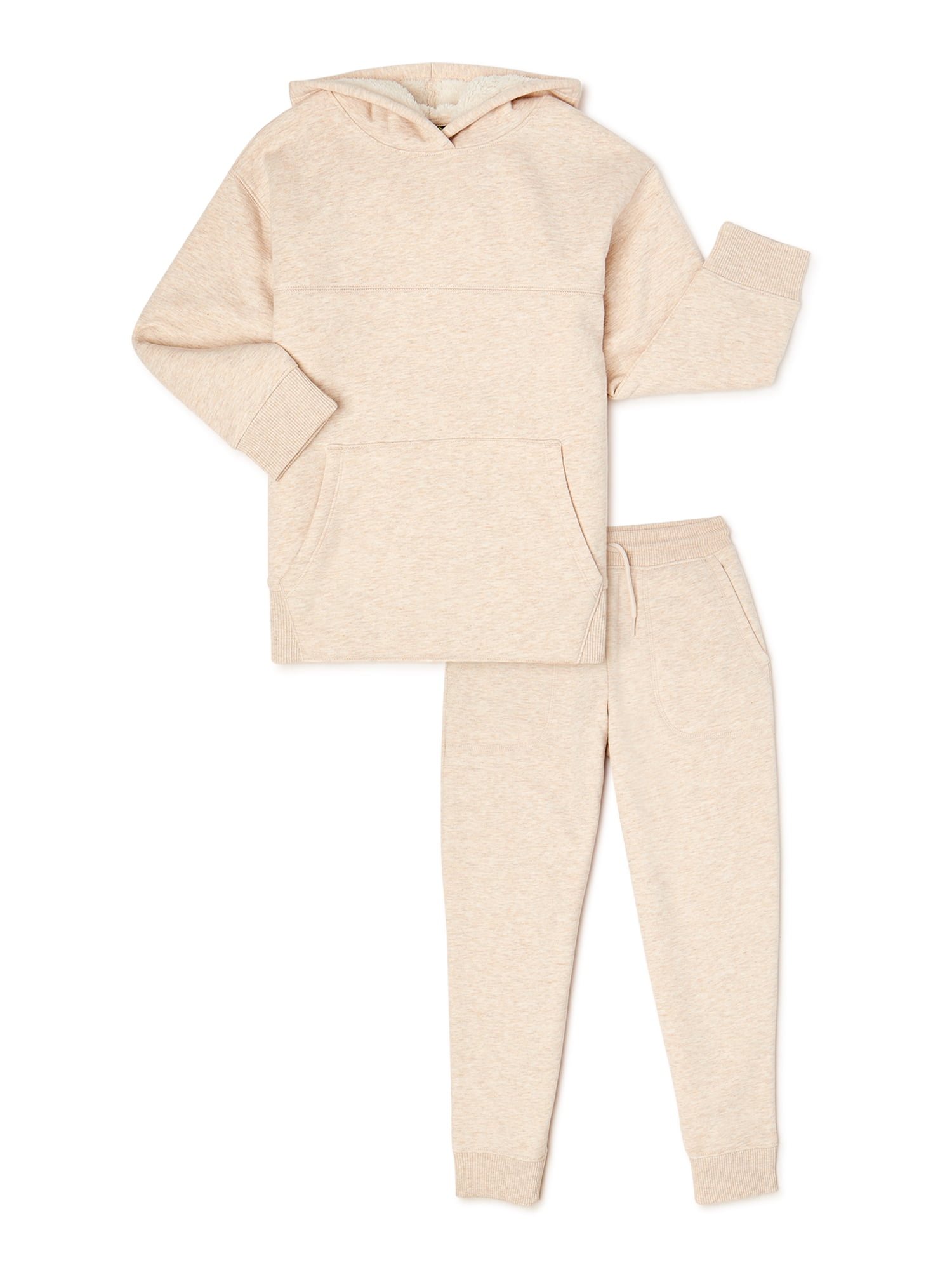 Boys Sherpa-Lined Hoodie and Jogger Pant Set, Sizes Nigeria Ubuy