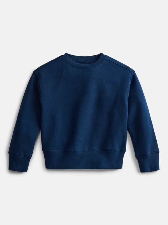 Boys Fleece Crew Neck Sweatshirt, Sizes 4-18 & Husky