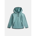 thumbnail image 1 of Athletic Works Boys' Fleece Quarter Zip Hoodie Sweatshirt, Sizes 4-18, 1 of 3