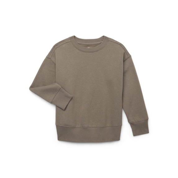 Athletic Works Boys Fleece Sweatshirt, Sizes 4-18 and Husky