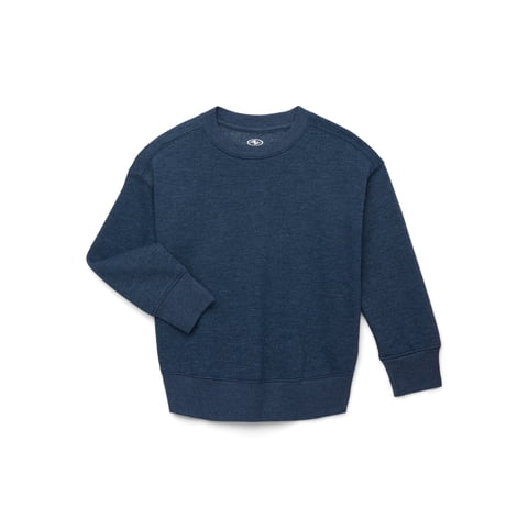 Boys Fleece Crew Neck Sweatshirt, Sizes 4-18 & Husky