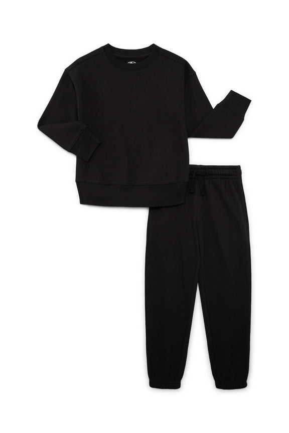 Boys Fleece Sweatshirt and Sweatpants Set, 2-Piece, Sizes 4-18 & Husky