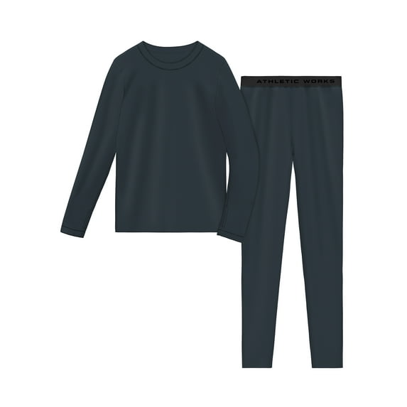 Athletic Works Kids Fleece Thermal Set, Sizes XS-XXL