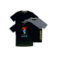 thumbnail image 1 of Athletic Works Boys Graphic & Solid 3-Pack Shirts, Sizes 4-18 & Husky, 1 of 12