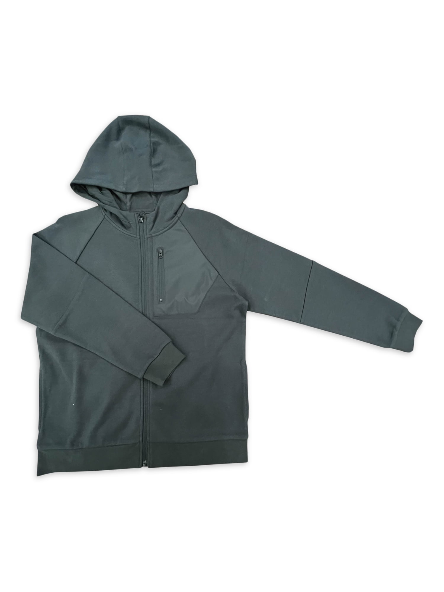 Athletic Works Boys Knit Hoodie, Sizes 4-18 Husky