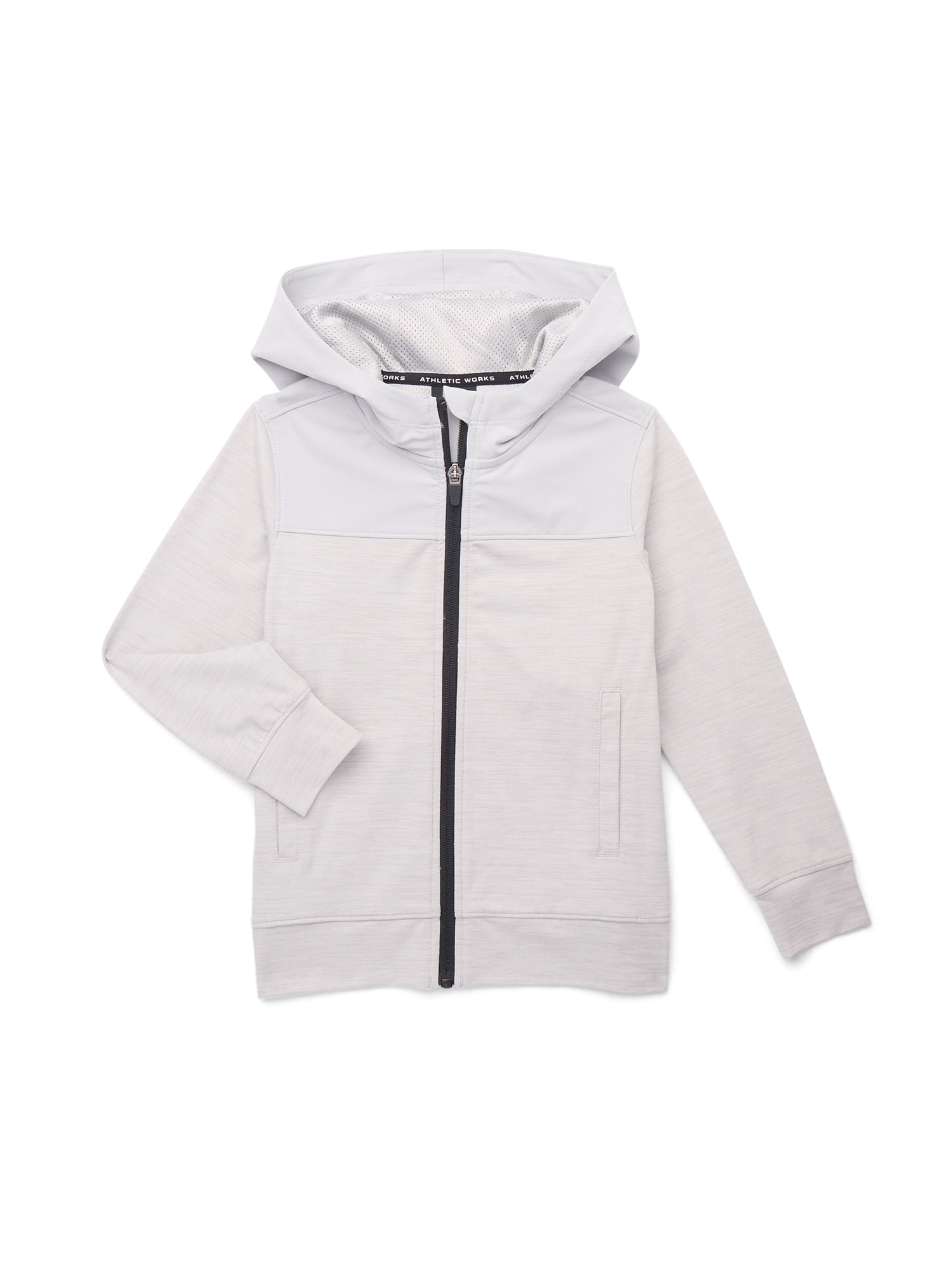 Athletic Works Boys Knit Performance Jacket, Sizes 4-18