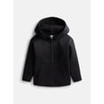 thumbnail image 1 of Athletic Works Boys' Lined Zip Front Hoodie Jacket, Sizes 4-18, 1 of 3