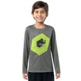 thumbnail image 1 of Athletic Works Boys Long Sleeve Graphic T-Shirt, Sizes 4-18 & Husky, 1 of 7