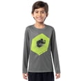 thumbnail image 1 of Athletic Works Boys Long Sleeve Graphic T-Shirt, Sizes 4-18 & Husky, 1 of 7
