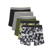 Athletic Works Boys Mesh Performance Boxer Brief Underwear, 5-Pack, Sizes S-XL
