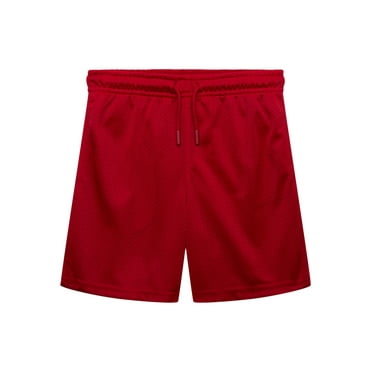 Athletic Works Boys Mesh Performance Shorts, Sizes 4-18 & Husky