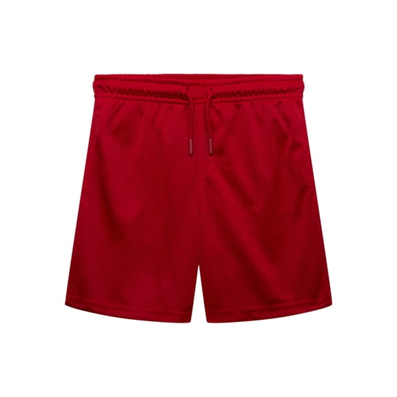 Athletic Works Boys Mesh Performance Shorts, Sizes 4-18 & Husky