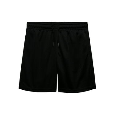 Athletic Works Boys Mesh Performance Shorts, Sizes 4-18 & Husky