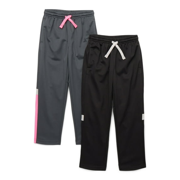 Athletic Works Boys Pants Set, 2-Pack, Size 4-18 & Husky