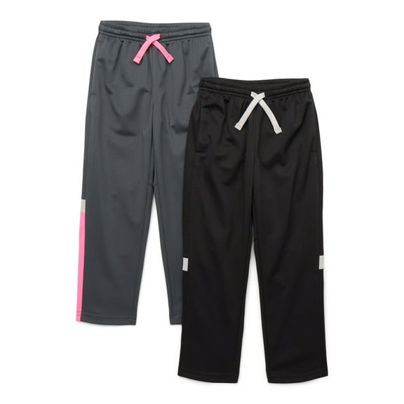Athletic Works Boys Pants Set, 2-Pack, Size 4-18 & Husky