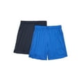 thumbnail image 1 of Athletic Works Boys Performance Shorts, 2-Pack, Sizes 4-18 & Husky, 1 of 3