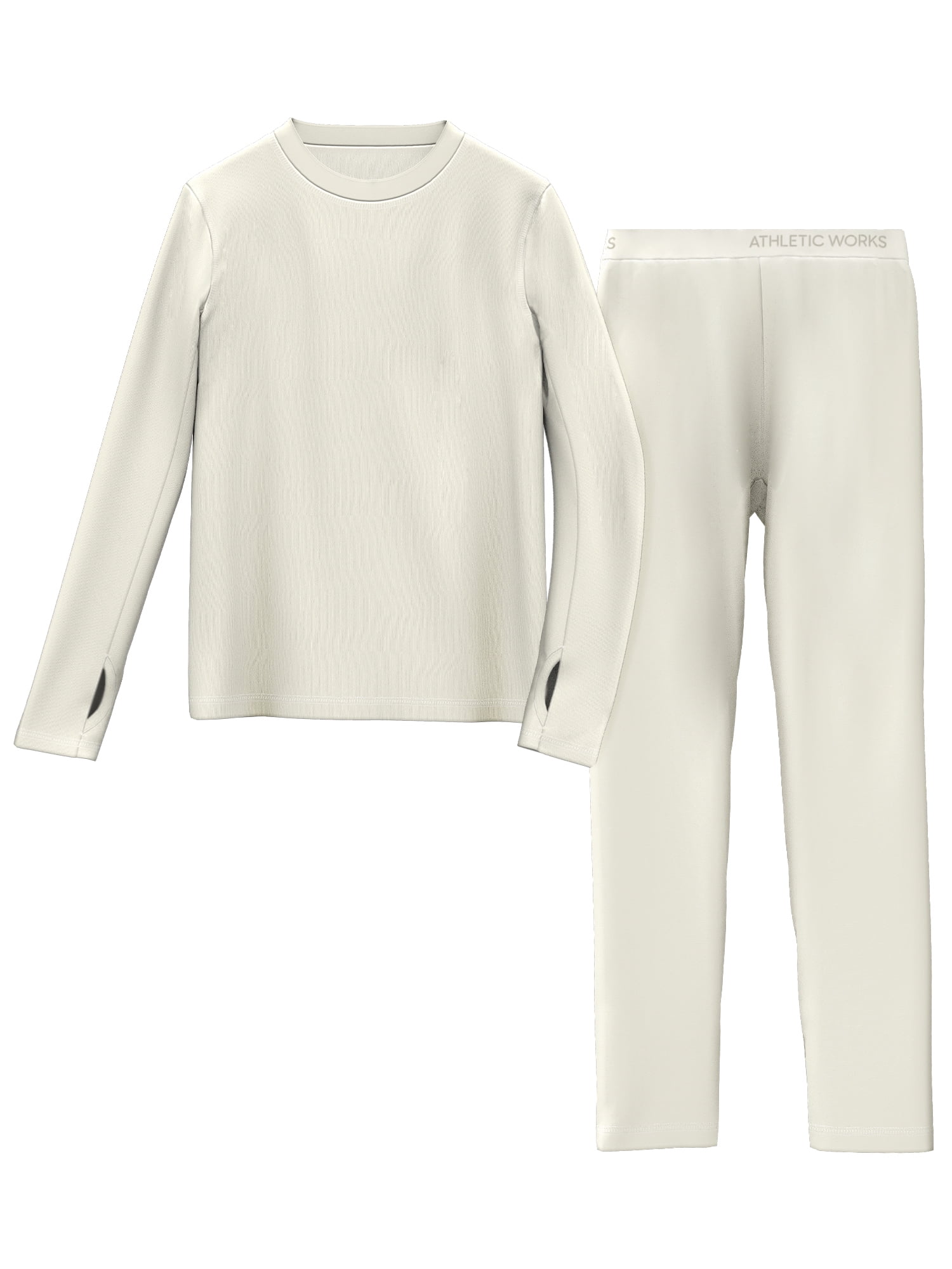 Athletic Works Boys Performance Thermal Base Layer 2PC Set, Sizes XS-XXL