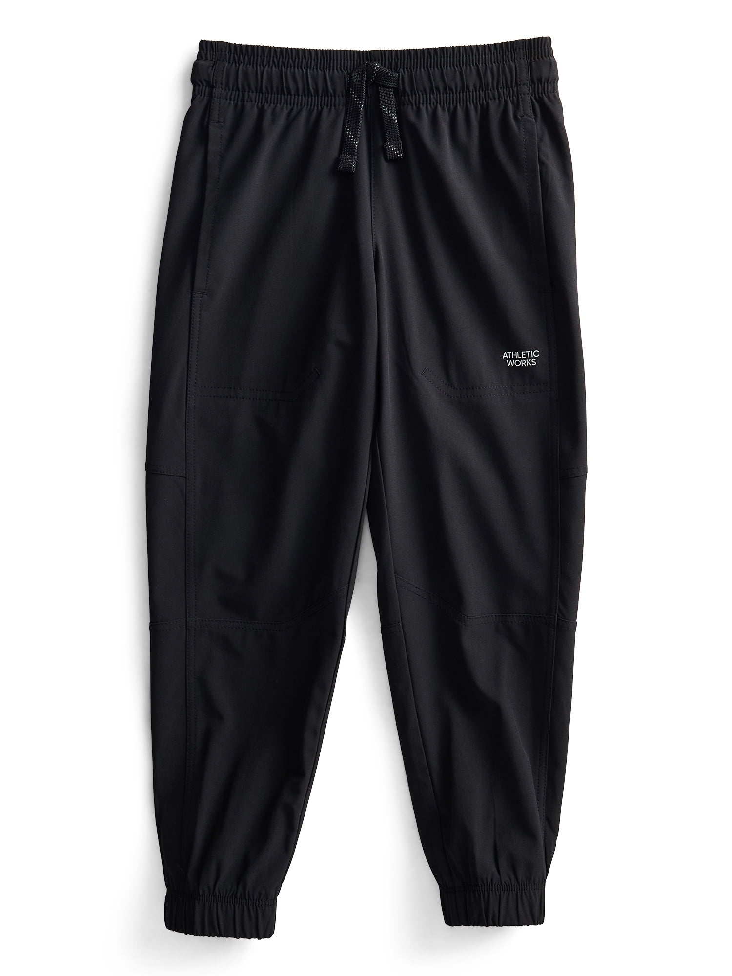 Athletic Works Boys' Stretch Performance Jogger Pants, Sizes 4-18