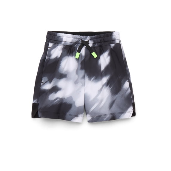 Athletic Works Boys Printed Active Shorts, Sizes 4-18 & Husky