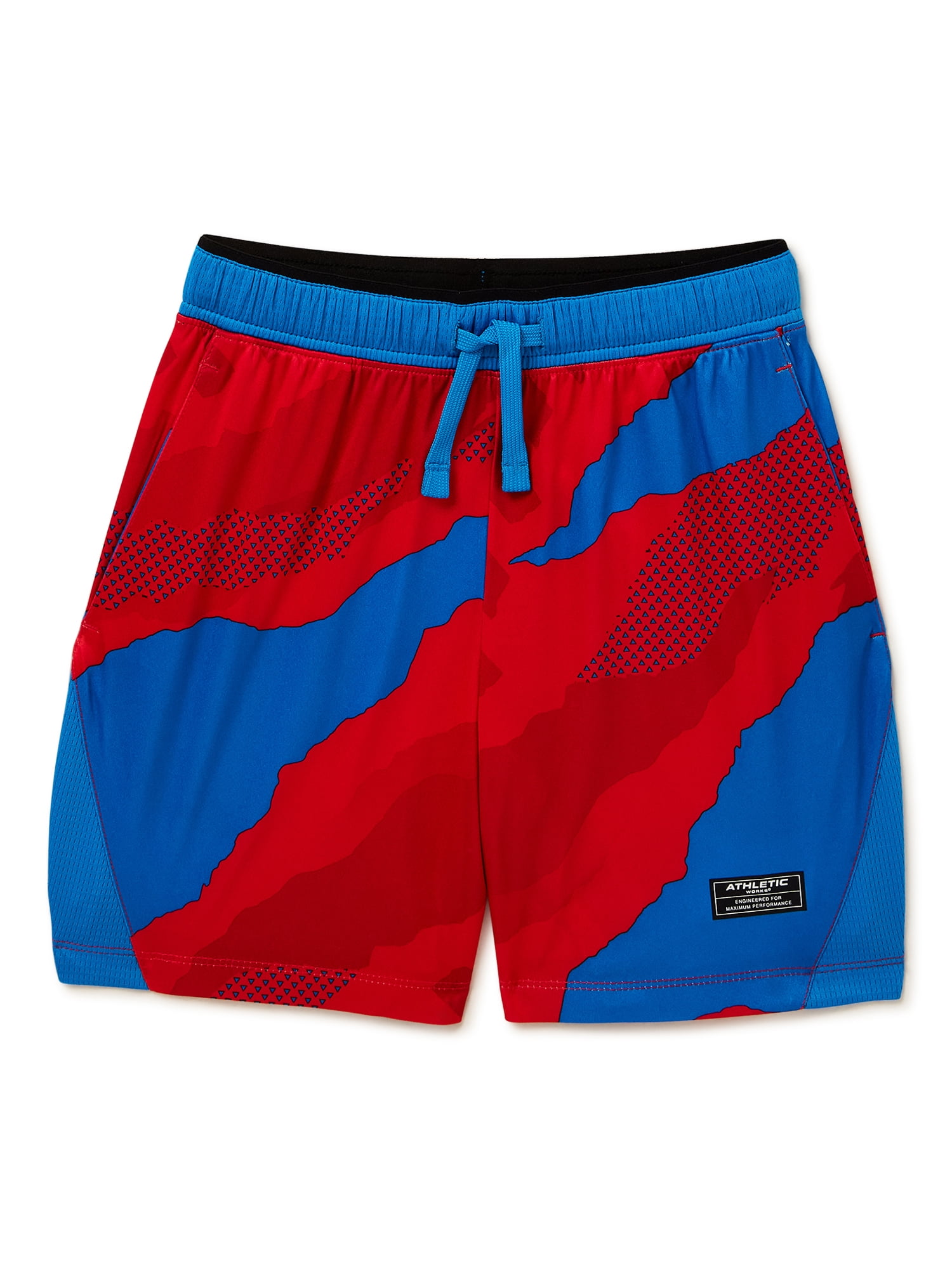 Athletic Works Boys Printed Shorts, Sizes 4-18 - Walmart.com