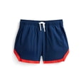 thumbnail image 1 of Athletic Works Boys Pull-On Soccer Shorts, Blue Cove, XS (4-5), 1 of 3