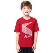 Athletic Works Boys Short Sleeve Graphic T-Shirt, Sizes 4-18 & Husky