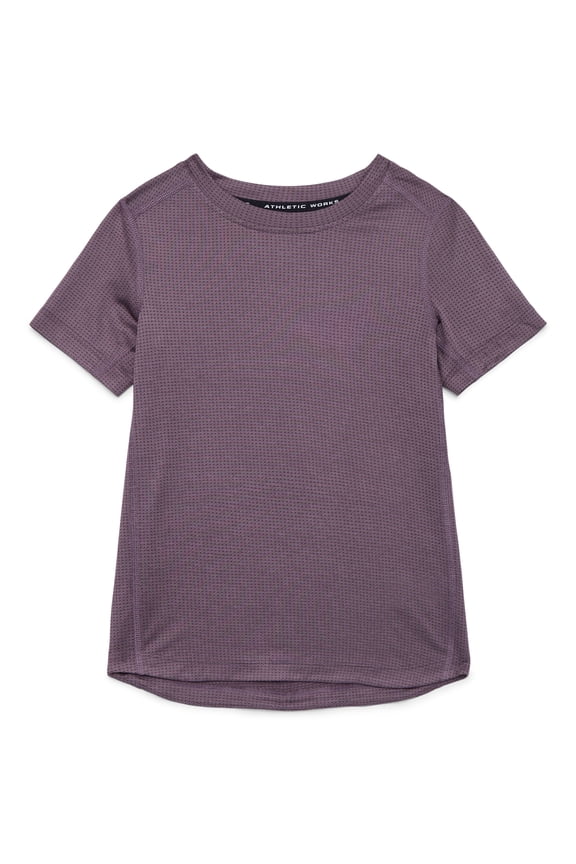 Boys Outdoor Active Tee with Short Sleeves, Sizes 4-18 & Husky