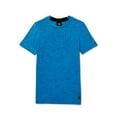 thumbnail image 1 of Athletic Works Boys Short Sleeve Performance Tee, Sizes 4-18 & Husky, 1 of 3