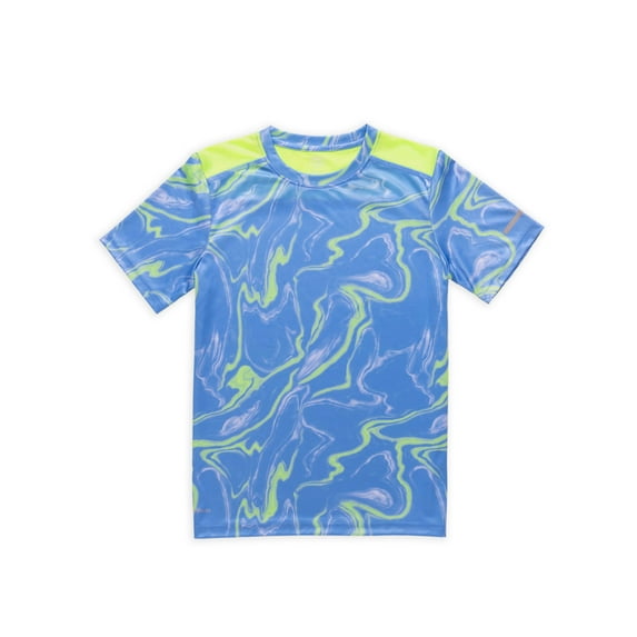 Athletic Works Boys Short Sleeve T-Shirt, Sizes 4-18 & Husky