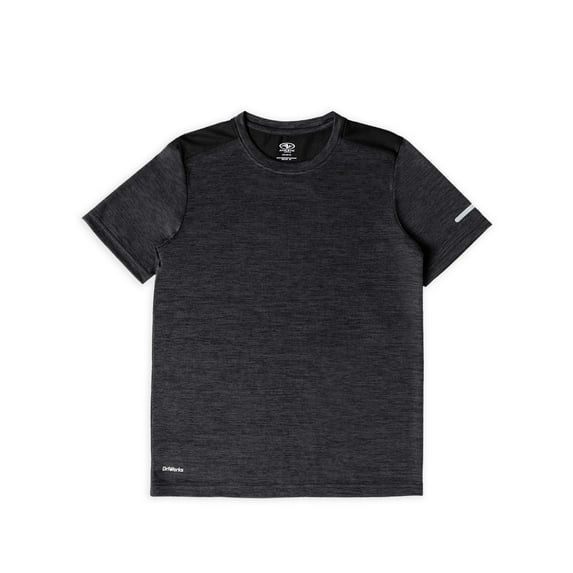Athletic Works Boys Short Sleeve T-Shirt, Sizes 4-18 & Husky